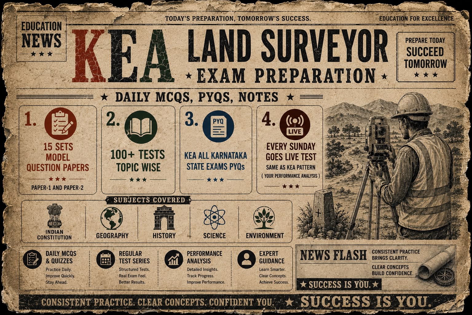 80 DAYS LANDSURVEY EXAM PREPARATION